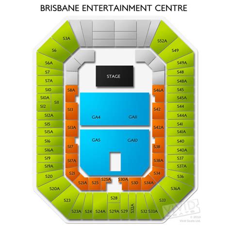 Brisbane Entertainment Centre Seating Chart | Vivid Seats