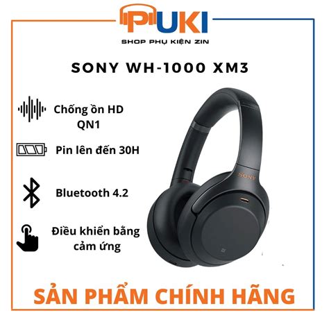 Tai nghe Chống ồn Sony WH 1000XM3 WH 1000Xm3 Tai Nghe Sony