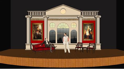 The Importance Of Being Earnest Set Design 3d Warehouse