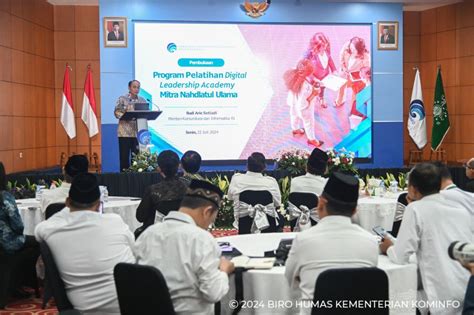 Kemenkominfo Dan PBNU Kolaborasi Tingkatkan Inovasi Digital