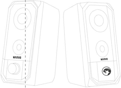 Marvo Sg P Stereo Rgb Gaming Speaker User Manual