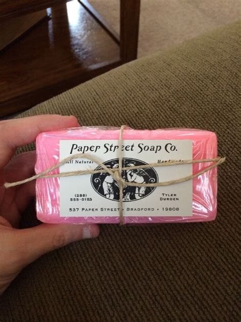 Tyler Durden Fight Club Paperstreet Soap Bar Real Handmade Oliver