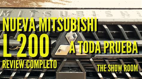 La Nueva Mitusbishi L200 Review Completo 4K YouTube