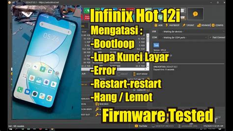 Flash Infinix Hot I Bootloop Restart Youtube