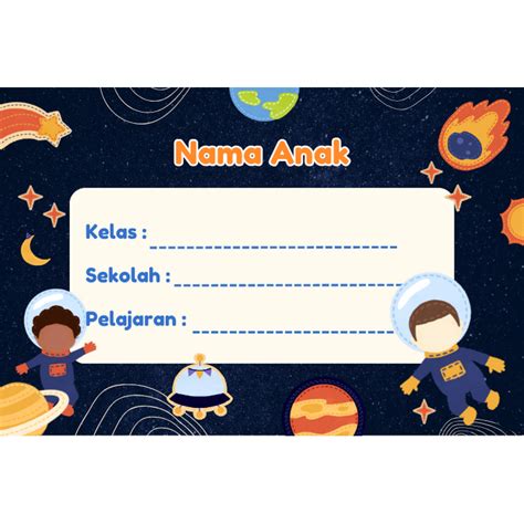 jual isi  stiker mapel label buku pelajaran sekolah stiker mata