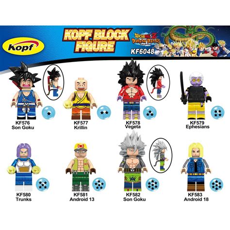 Kf Kf Goku Ssj Compatible With Lego Minifigures Dragon Ball