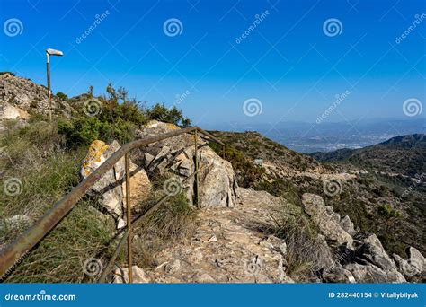 Road To Mount Calamorro Near Malaga Stock Photo Image Of Sunny