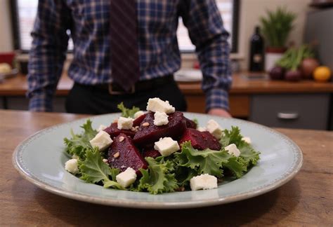 The Office Dwights Schrute Farms Beet Salad Hollywood Recipes