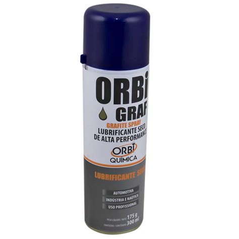 Orbi Quimica Orbigraf Grafite Spray Lubrificante Seco 300ml Submarino