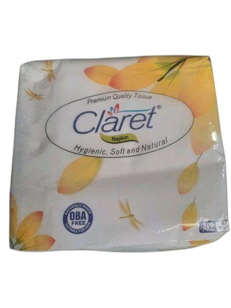 Claret Facial Tissue Paper Napkin Packet At Rs Packet In Agra Id