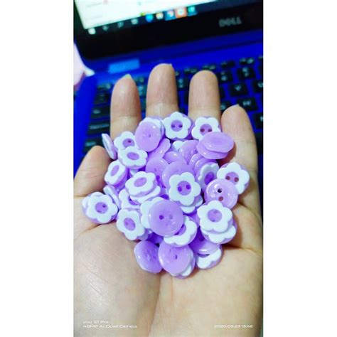 Jual Isi 144 Kancing Sakura 13 Mm Kancing Baju Bunga Shopee Indonesia