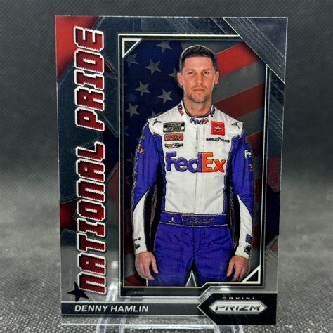 Denny Hamlin 2023 Panini Prizm Racing NASCAR National Pride Insert 8