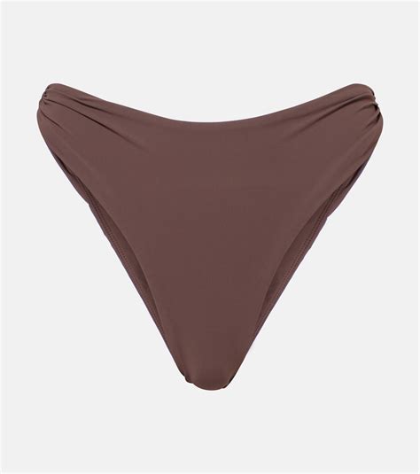 Henni Bikini Bottoms In Brown Faithfull Mytheresa