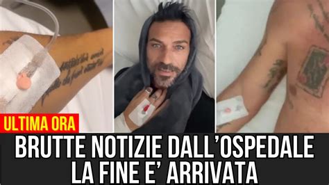 COSTANTINO VITAGLIANO DALL OSPEDALE IL TERRIBILE ANNUNCIO SULLA SUA