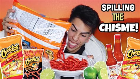 Spicy Af Hot Cheeto Mukbang Louie S Life Youtube