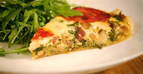 Quiche Diavola Met Andijvie Dagelijkse Kost Recept Quiche