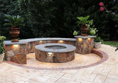 21 Stone Fire Pits To Spark Ideas For Your Outdoor Space