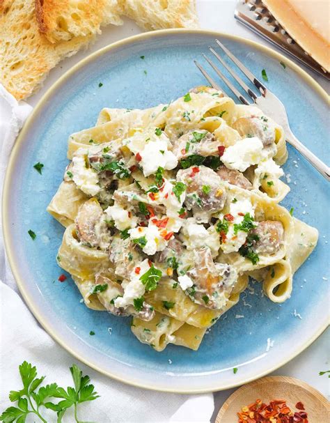 Mushroom Ricotta Pasta The Clever Meal