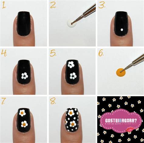 Desenho Faceis Unha - Desenhos Faceis De Unhas Passo A Passo