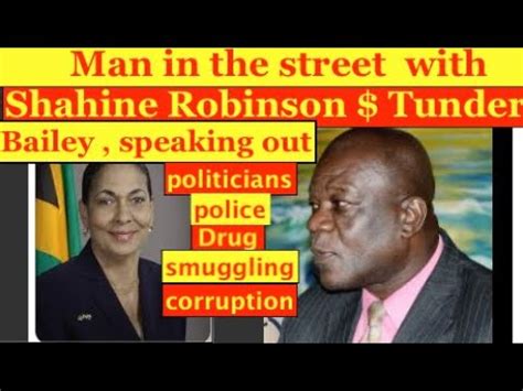 Man Who Work With Shahine Robinson Thunder Bailey Politicians Cops