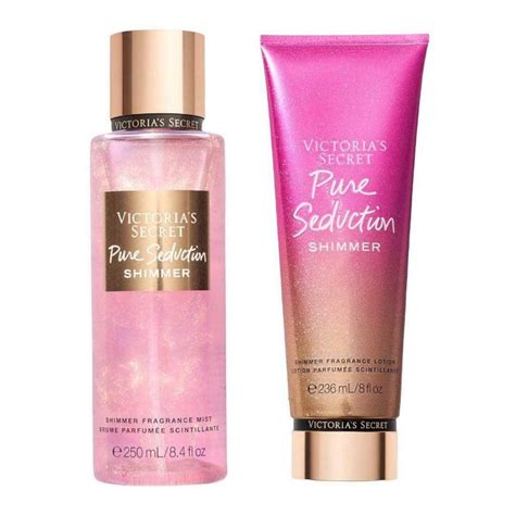 Victorias Secret Pure Seduction Shimmer Lotion Spray Set EBay In