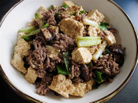 Beef Mince Tofu In Sukiyaki Sauce Hiroko S Recipes