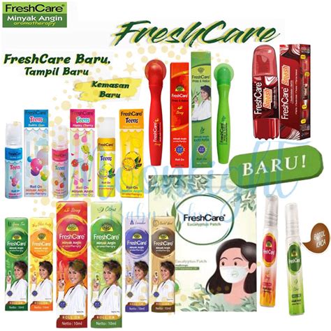 Jual FRESH CARE Plossa Minyak Angin Aromatheraphy Freshcare Roll On