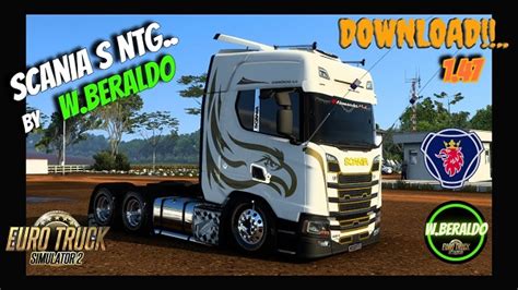 Caminhão Scania Ntg Qualificada Mod Ets2 1 47 Mod Simuladores