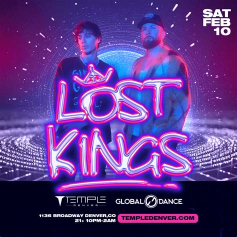 Lost Kings Tickets At Temple Nightclub In Denver By Temple Nightclub