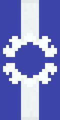 how to make israeli flag in minecraft
