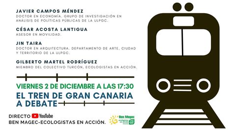 EL TREN DE GRAN CANARIA A DEBATE YouTube