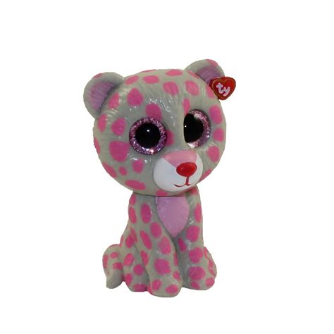 Ty Beanie Boos Mini Boo Figures Series 2 Tasha The Pink And Grey