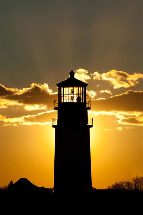 Lighthouse Sunset Photograph by Jesse Simmers