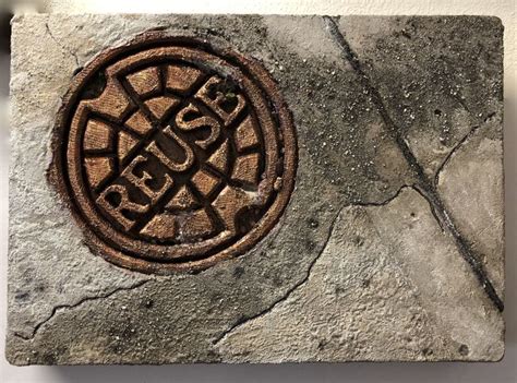 Manhole art, sewer covers, sculptures by artist Bobbi Mastrangelo ...