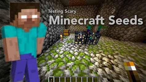 Testing Scary Minecraft Seeds That Are Actually Real Will You Try