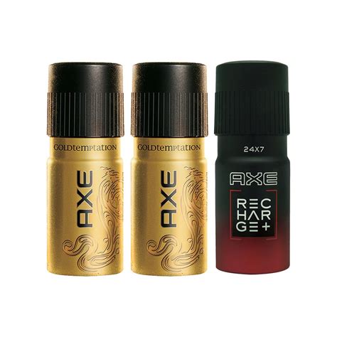 Buy Axe Deodorant Gold Temptation Bodyspray For Men Ml Pack Of