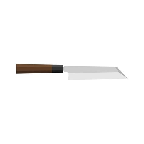 Mukimono Japanese Kitchen Knife For Vegetables Flat Design