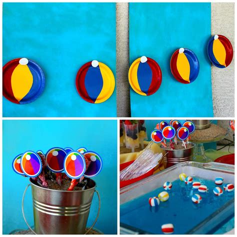 Beach Balls Birthday Party Ideas Photo 13 Of 37 Catch My Party