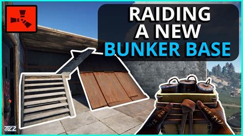 RAIDING A New Kind Of BUNKER BASE For Profit Rust Solo Survival