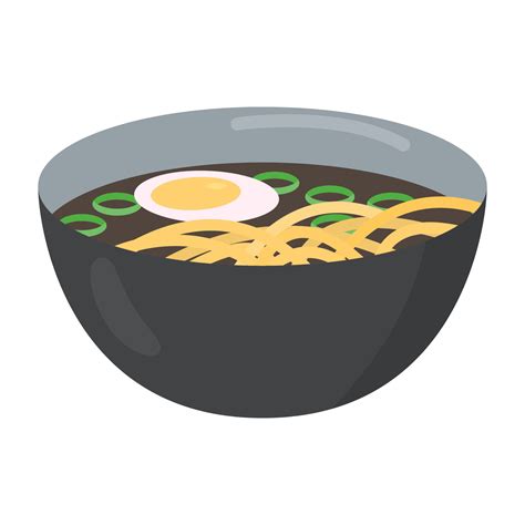 bowl with soup 15696894 Vector Art at Vecteezy