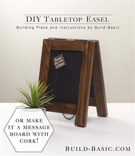 Build a DIY Tabletop Easel ‹ Build Basic