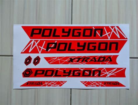 Jual Stiker Decal Sepeda Polygon Xtrada Sticker Striping Shopee Indonesia