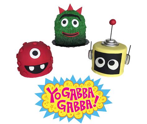 Of Yo Gabba Gabba Poster Painting By Allen Mary Fine Art America