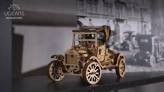 Ugears Model Kit Retro Car UGR T