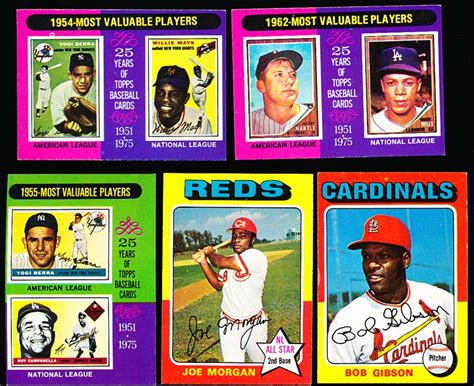 Lot Detail 1975 Topps Bb 25 Asst