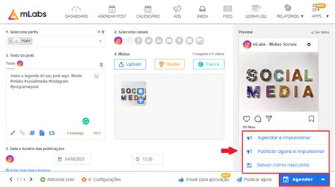 Como Programar Post Instagram Veja Como Fazer A Mlabs