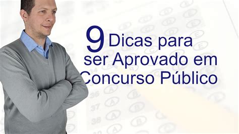 9 Dicas Para Ser Aprovado em Concurso Público Lecionare