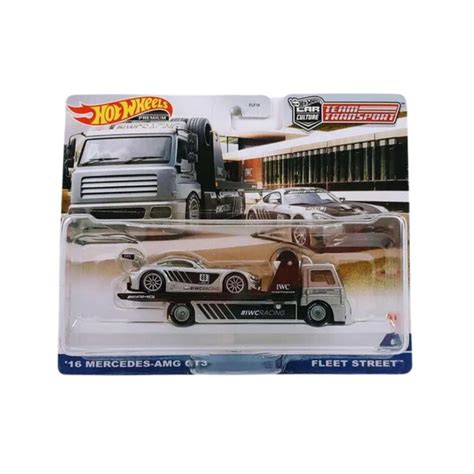 Hot Wheels Premium Team Transport Mercedes Amg Gt Fleet Street
