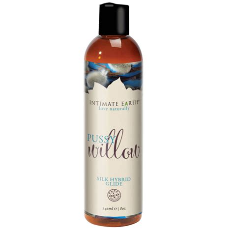 Intimate Earth Pussy Willow Silk Hybrid Lubricant 8 Oz Water