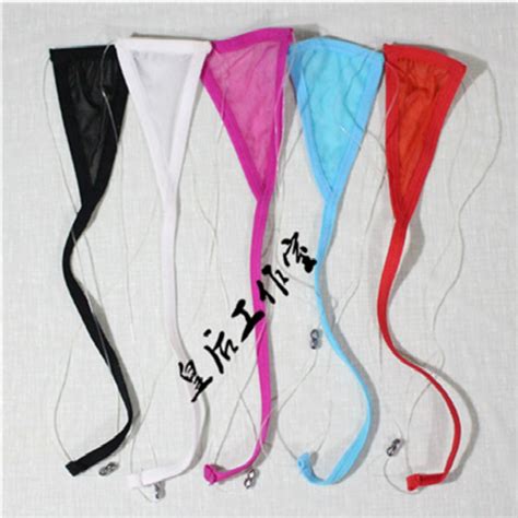 Women Mesh Sheer Thong Briefs G String Panties Sexy Seamless Bikini Knicker Mini Ebay